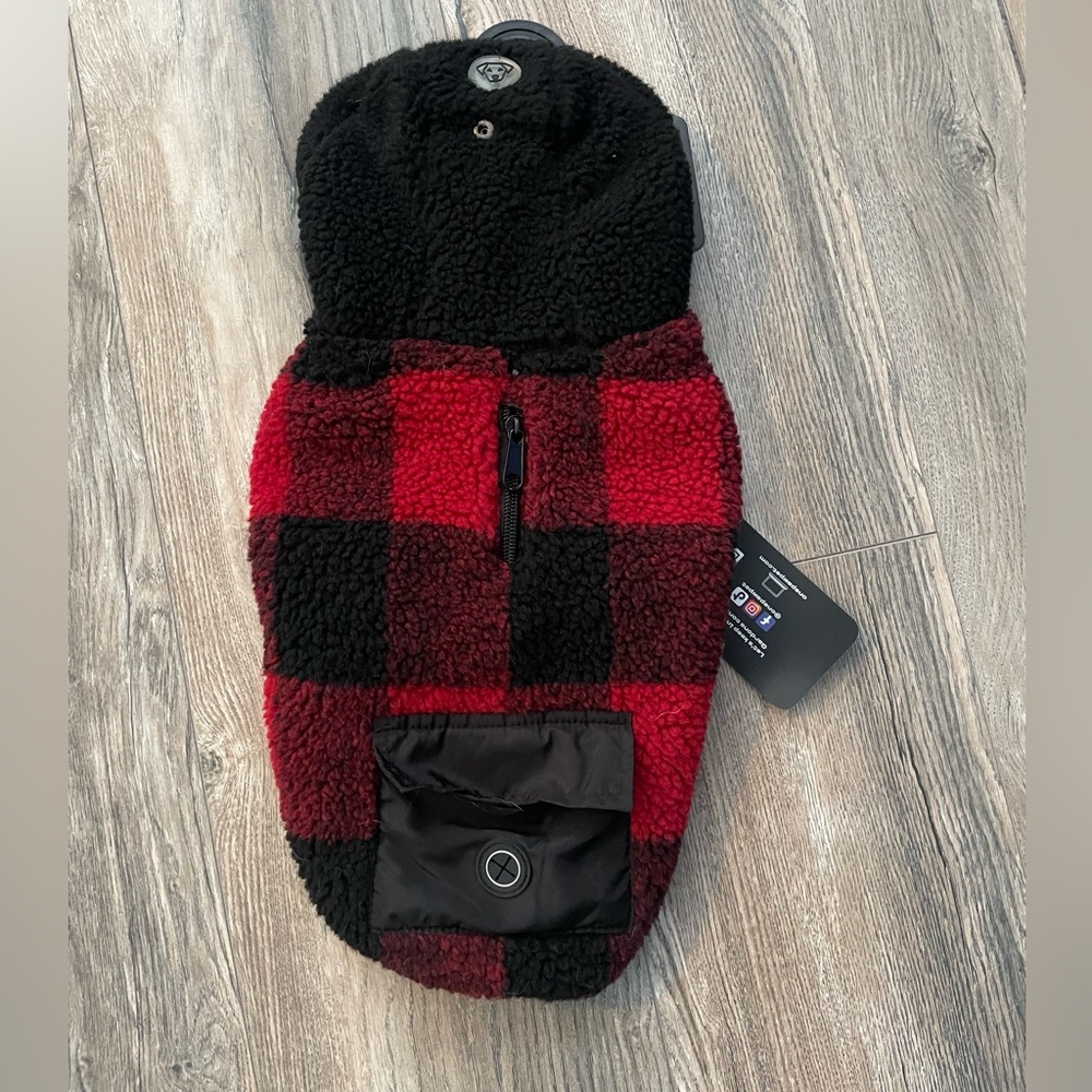 Cozy Buffalo Plaid Dog Vest